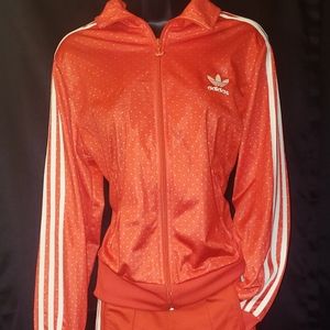 *CORAL* ADIDAS TRACKSUIT